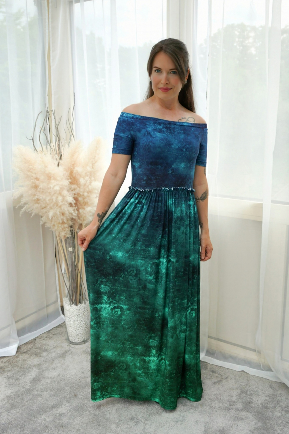 Reststück 160 cm, Bio Viskosejersey, Eigenproduktion Elaine von Graustufen-Stoffe